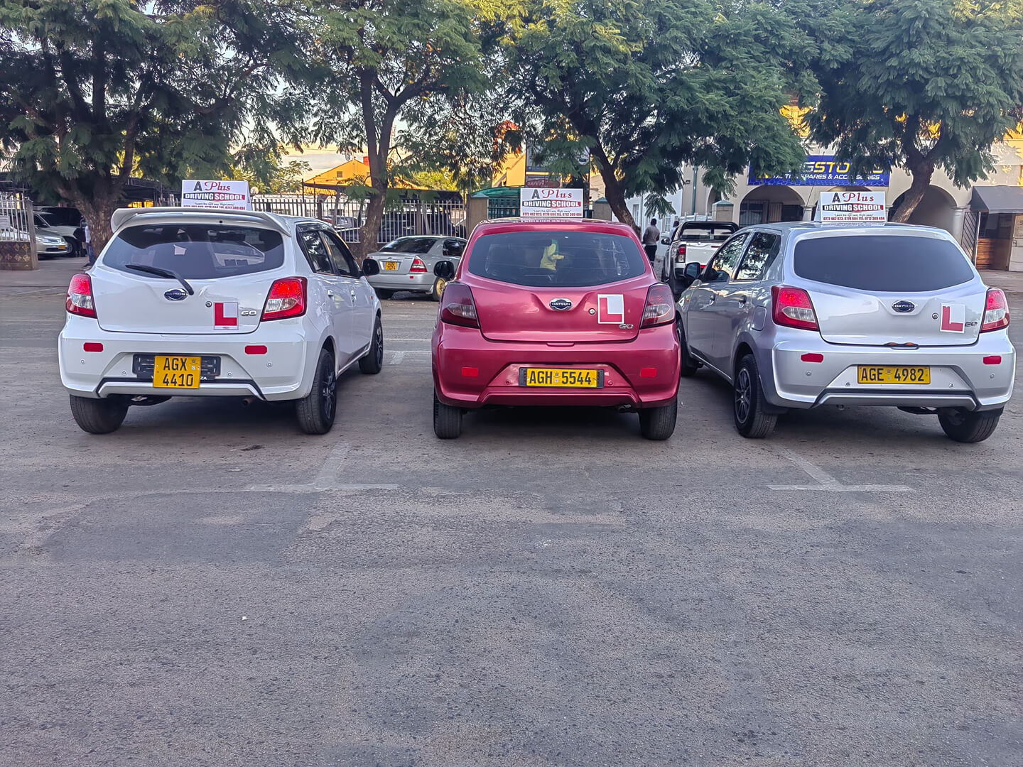 A Plus learner vehicles in Bulawayo